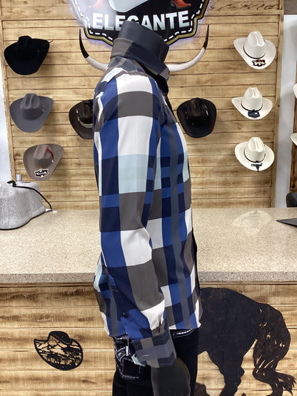 Contti Mens Plaid Shirt