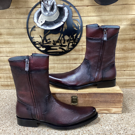 Franco Cuadra Mens Deer Dress Boot - Wine