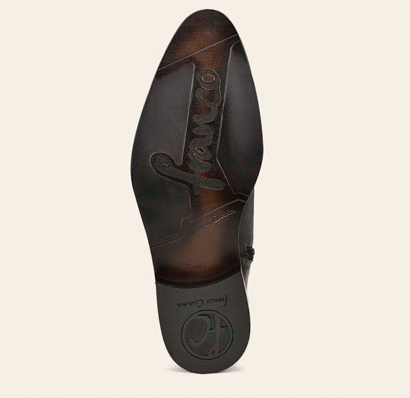 Franco Cuadra Mens Deer Ankle Boot w/ Zipper - Black FC659