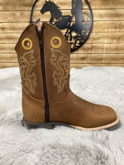 Black Stone Kids Boot Crazy Denver West (Tan) DV200