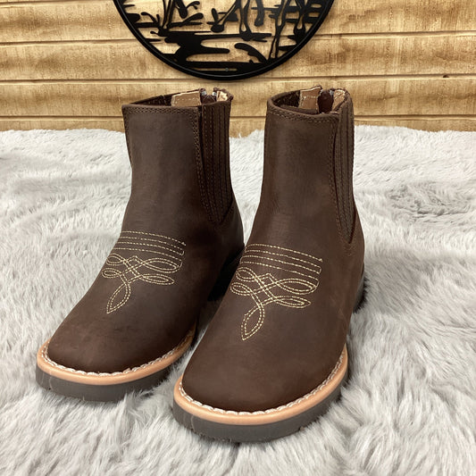 Black Stone Kids Ankle Boot Crazy Denver (Brown) 220