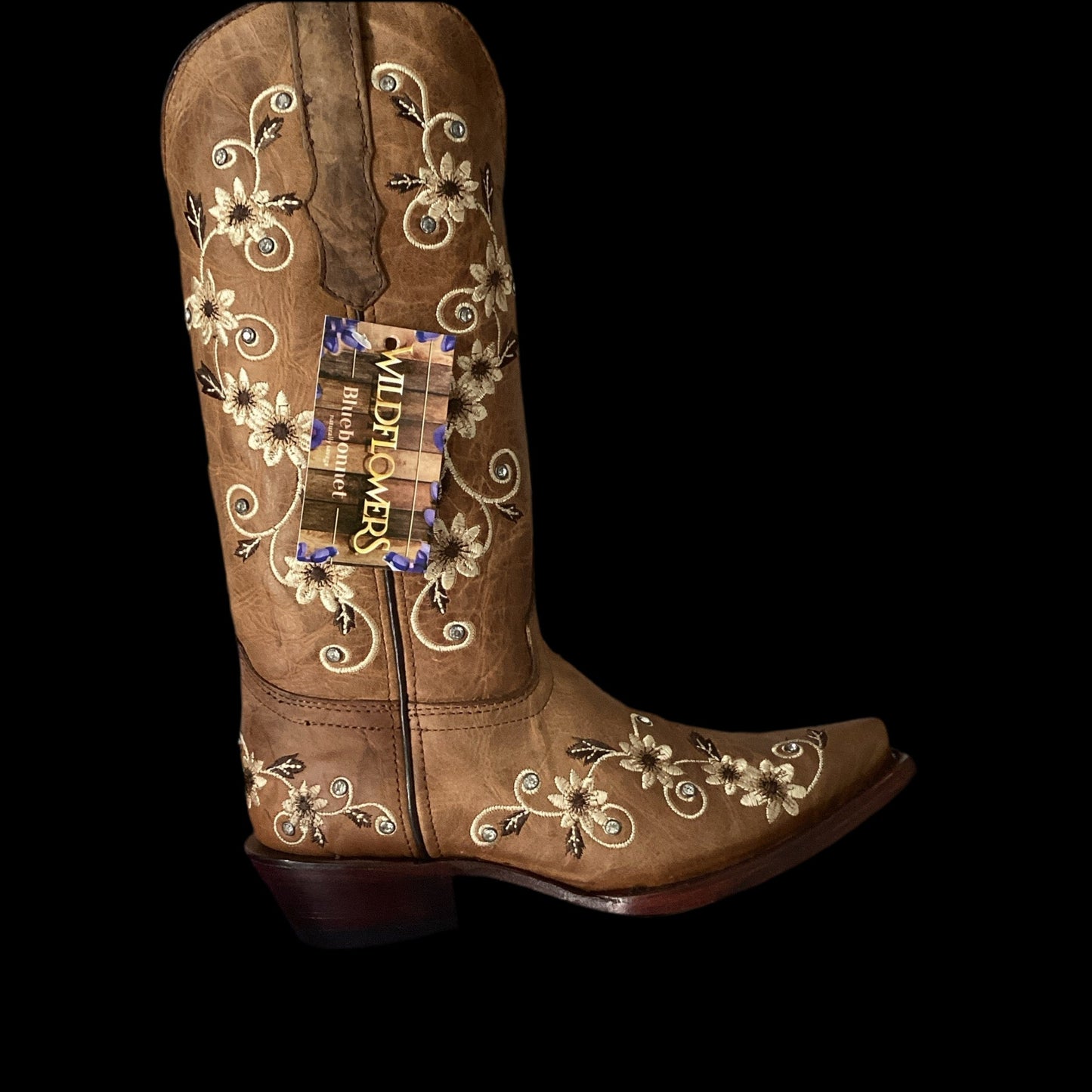 WildFlower WomenS Boot Cedro Cristal (Camel)