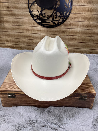 Cuernos Chuecos 150x Ranchera Shantung Hat