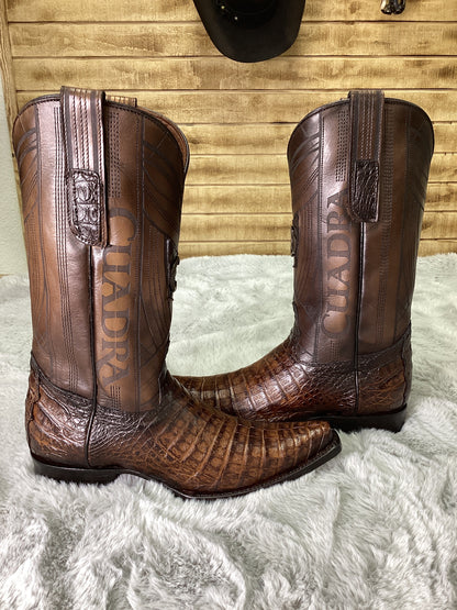 Cuadra Mens Caiman Atlantic Paja - Cafe CU843