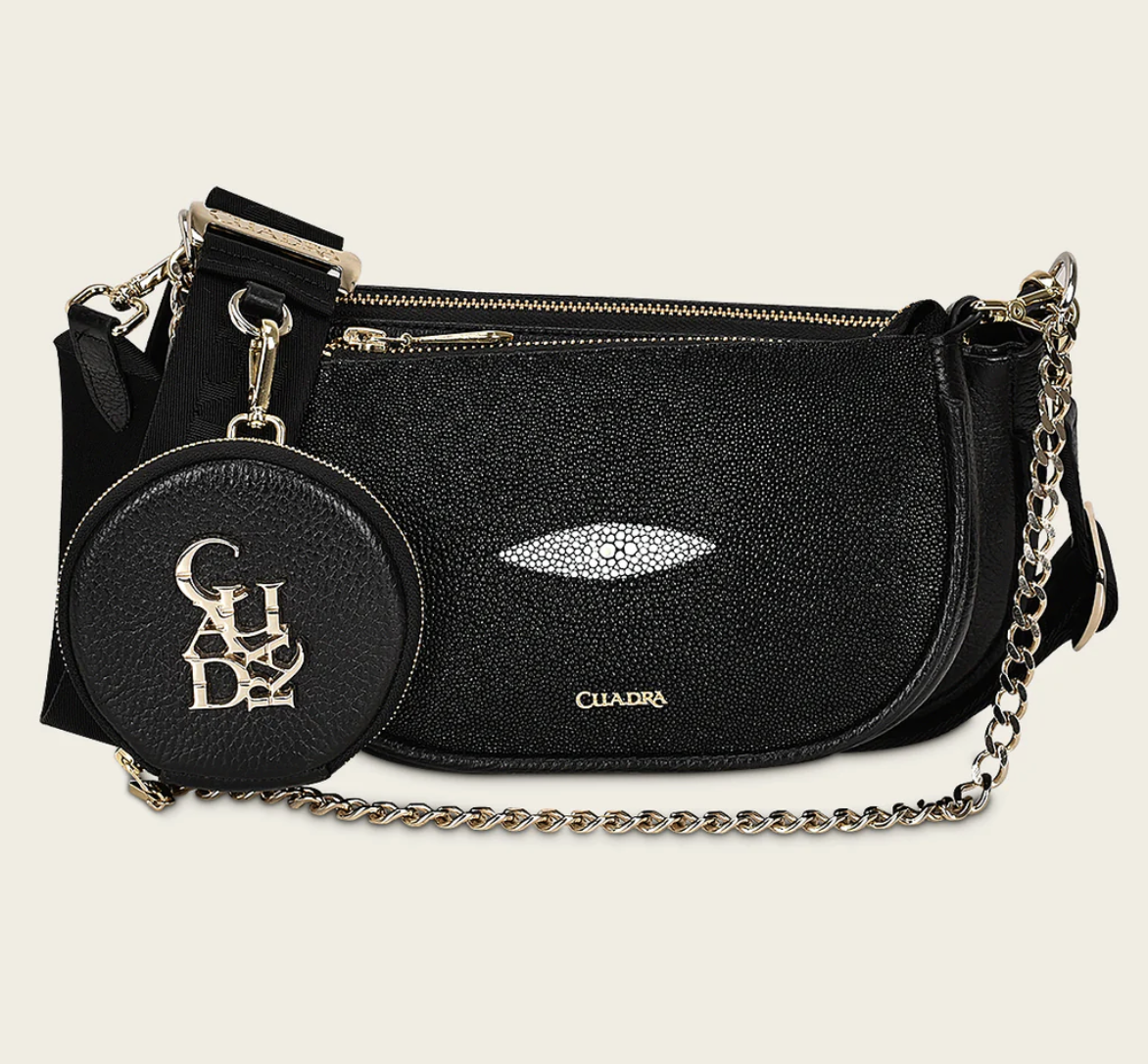 Cuadra Womens Stingray Crossbody Bag