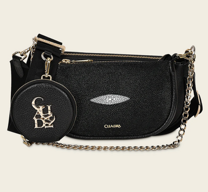 Cuadra Womens Stingray Crossbody Bag