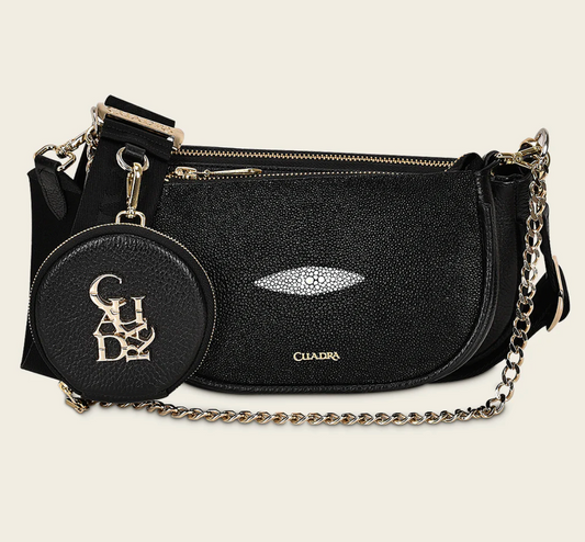 Cuadra Womens Stingray Crossbody Bag