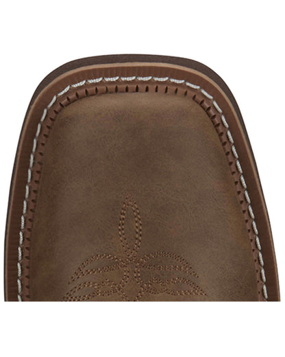 Justin Womens Low Shaft Sunny Chocolate Cowhide Boot GY9542