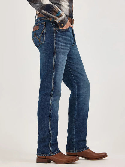 Wrangler Mens Retro® Slim Fit Straight Leg Jean - Jasper