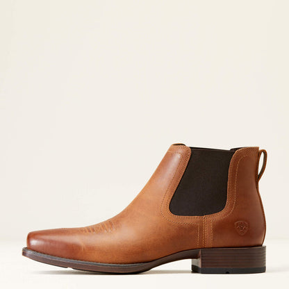 Ariat Mens Booker Ultra Square Toe Western Boot - Almond Roca 10046986