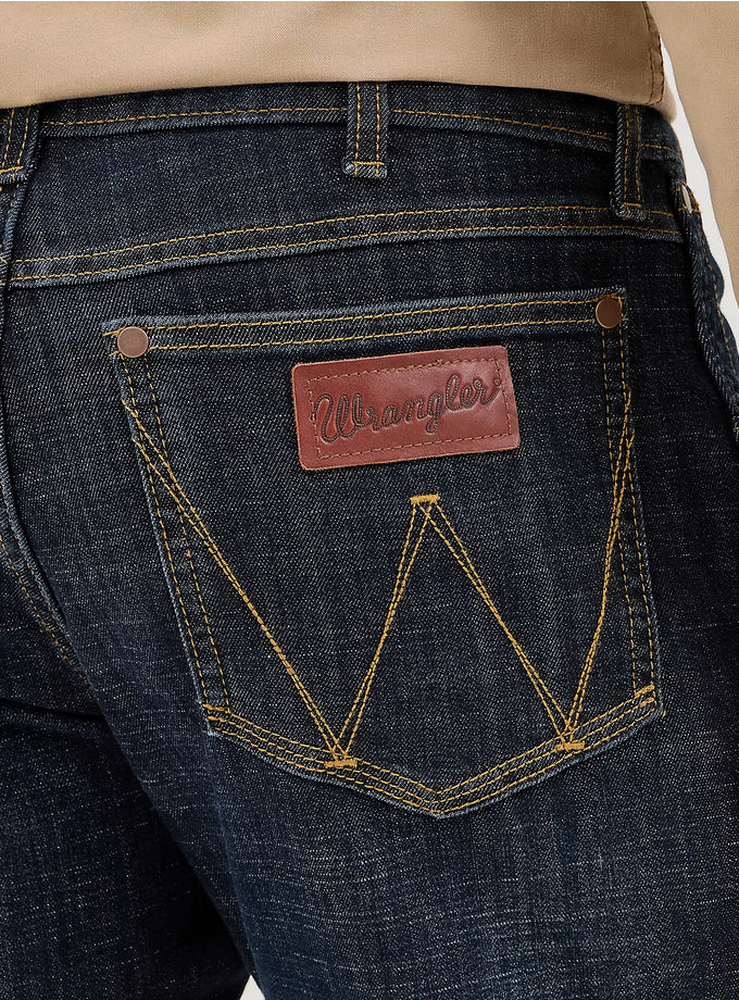 Wrangler Mens Retro Slim Fit Bootcut Jean - Dax
