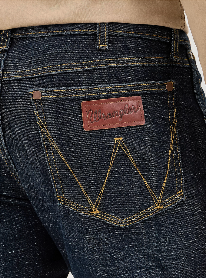 Wrangler Mens Retro Slim Fit Bootcut Jean - Dax