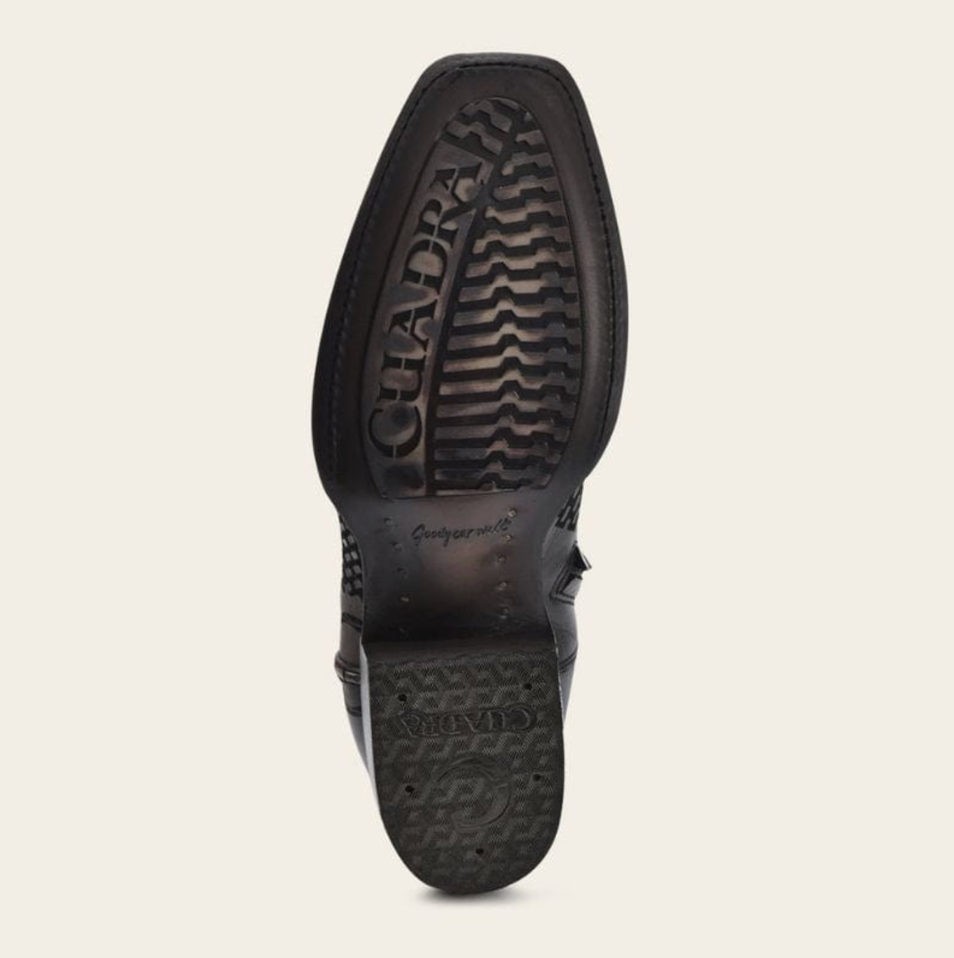 Cuadra Mens Urban Laser & Woven Low Shaft Boot - Black