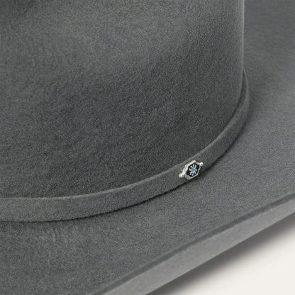 Stetson 4X Masón Felt Hat - Granite Grey