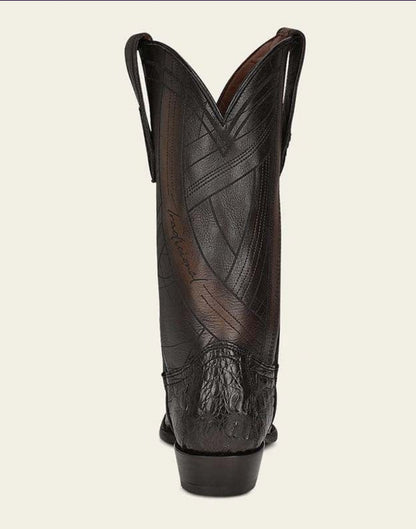 Cuadra Mens Caiman Snip Toe Boot - Black