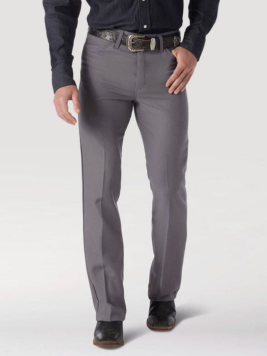 Wrangler Mens Wrancher Dress Jean (Grey)
