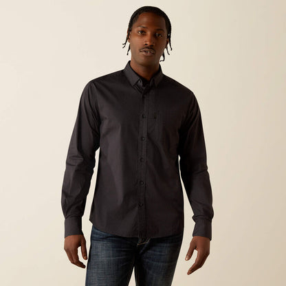 Ariat Mens Michael Modern Fit Shirt - Black