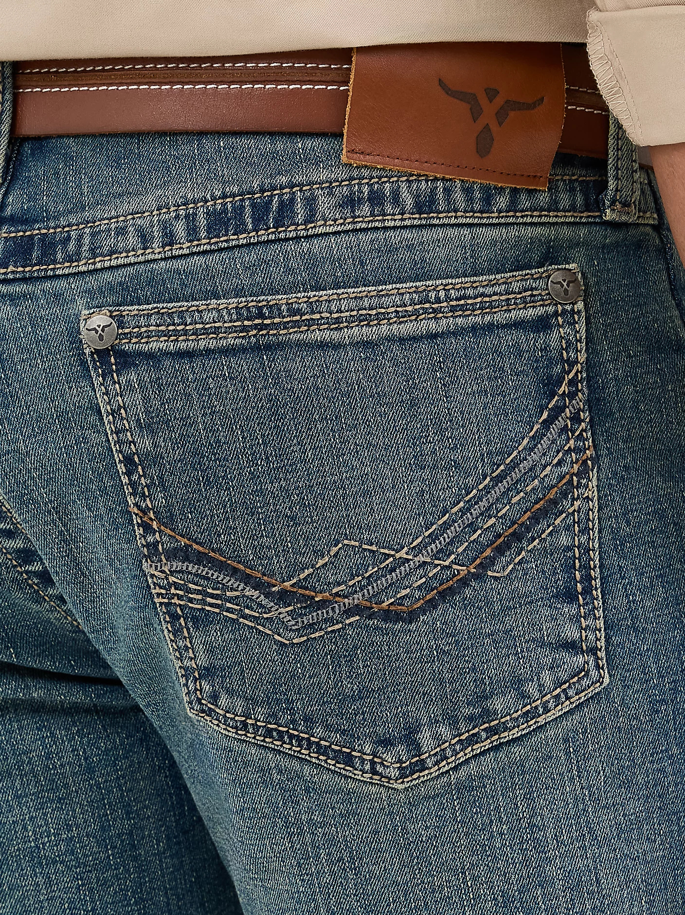 Wrangler Mens 20X No.44 Slim Fit Straight Leg Jeans (McAllen)