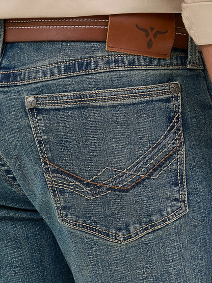 Wrangler Mens 20X No.44 Slim Fit Straight Leg Jeans (McAllen)