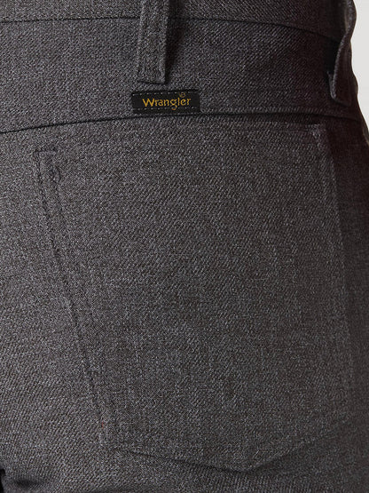 Wrangler Mens Wrancher Dress Jean (Heather Grey)
