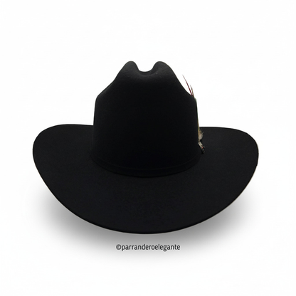 White Diamond 100x Sinaloa Texana Wool Felt Hat - Black, Chocolate