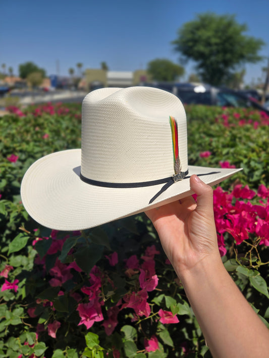 Cuernos Chuecos 100x Durango Shantung Hat