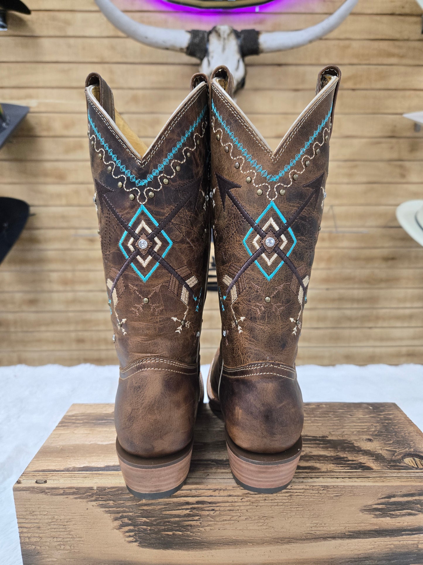 Gold Edition Womens Camperita Navajo Boot - Honey 1848