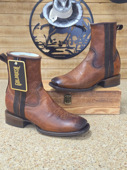Goldrush Mens Munich Marru Low Shaft Boot - Honey DIT105C