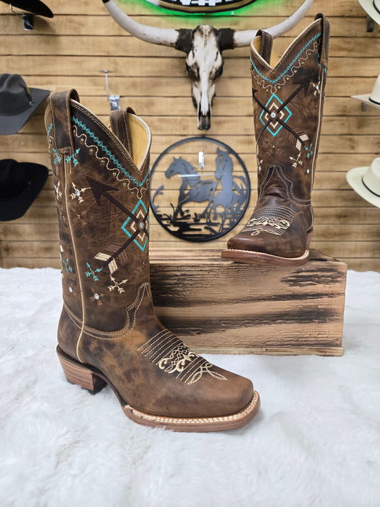 Gold Edition Womens Camperita Navajo Boot - Honey 1848
