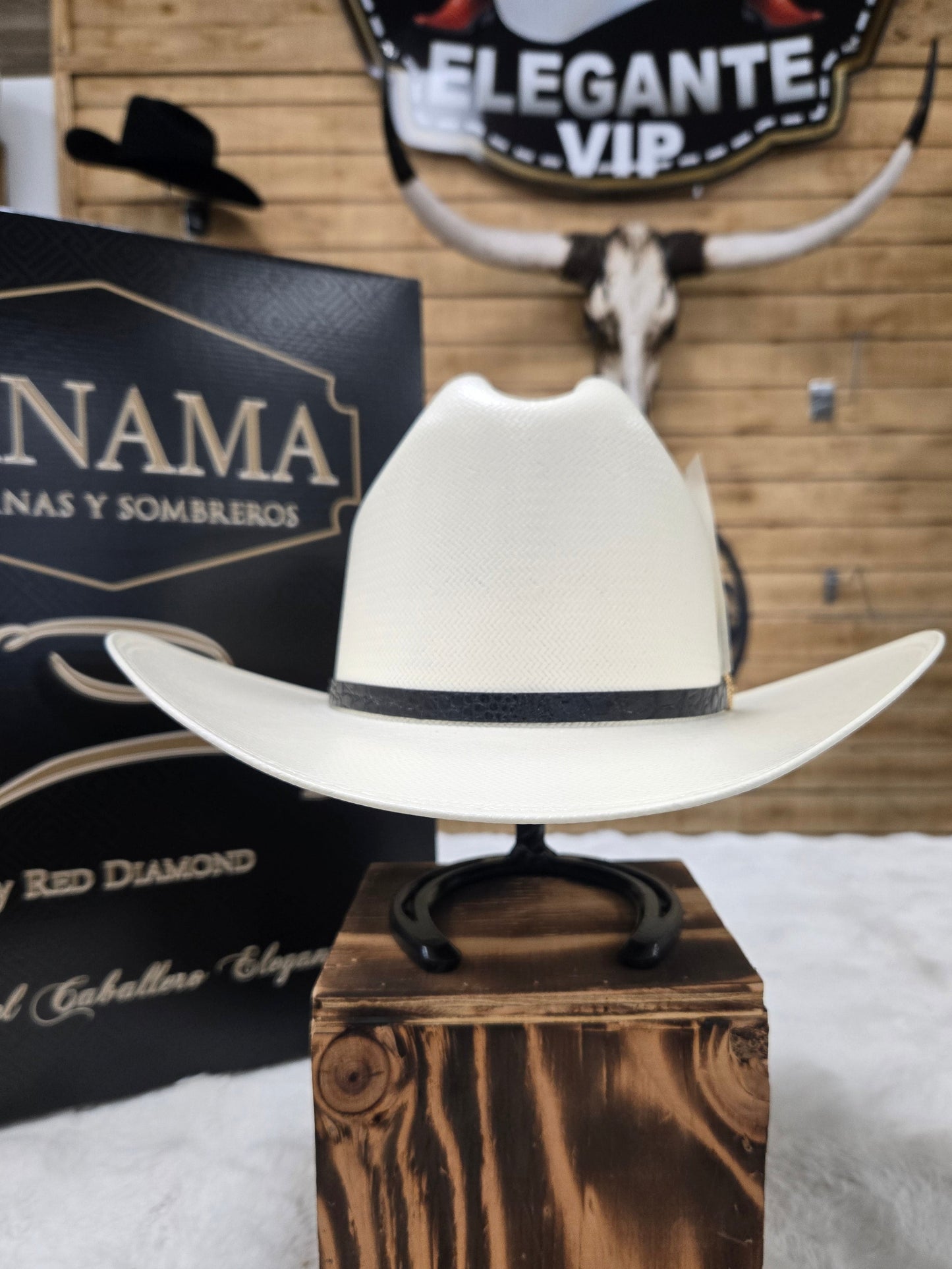 Panama 1000x Panter Sinaloa Palma Shantung Sombrero Straw Hat