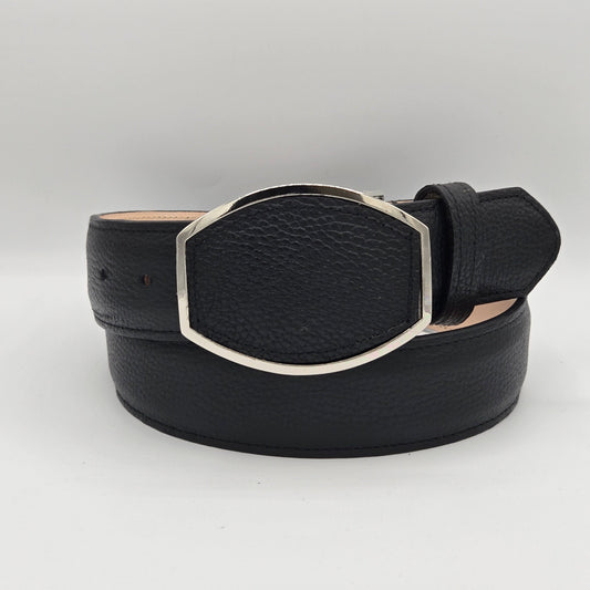 Denver Deer Print Belt  Black