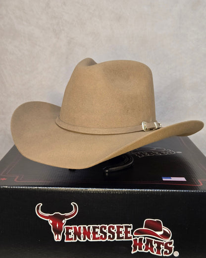 Tennessee Hats 6X Indiana Alta Texana Wool Felt Hat- Fawn