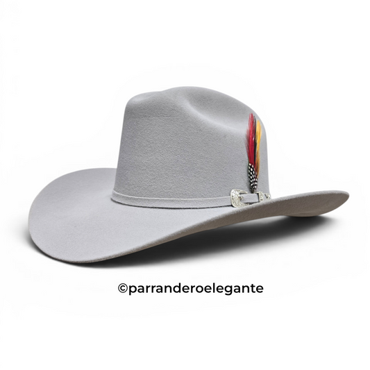 Potrero 30x Sinaloa Texana Wool Felt Hat - Grey