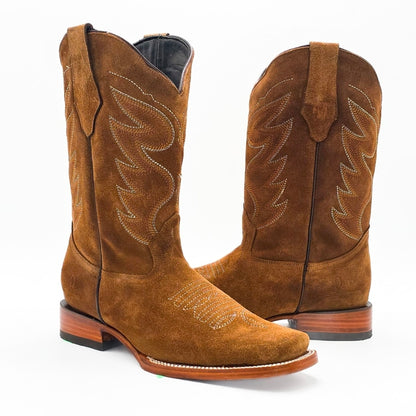 Denver Mens Alfa Oro Gamuza Suede Boot - Brown