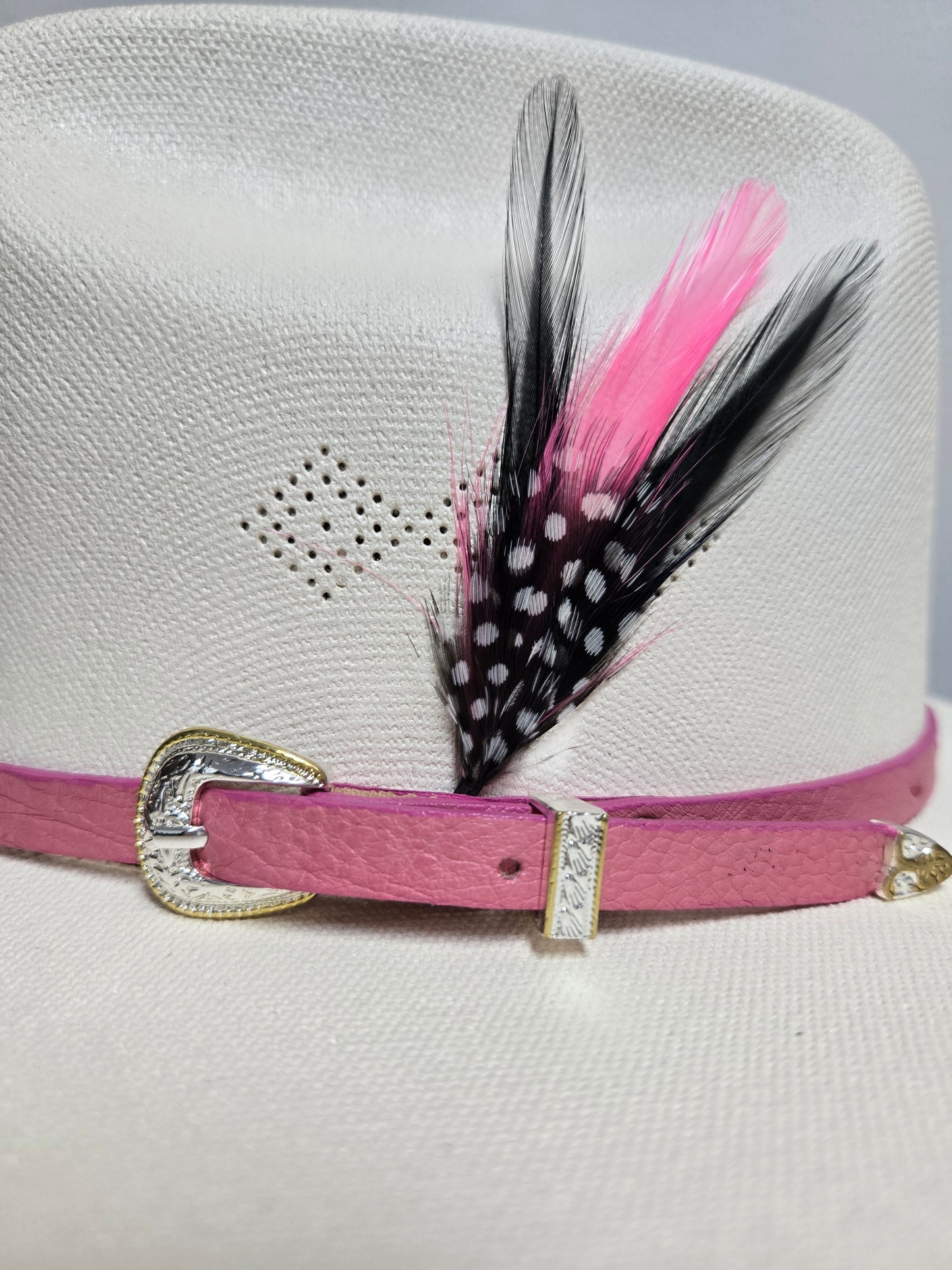 Fresita Nina Sinaloa Sombrero Cowgirl Hat w/ Pink Hatband
