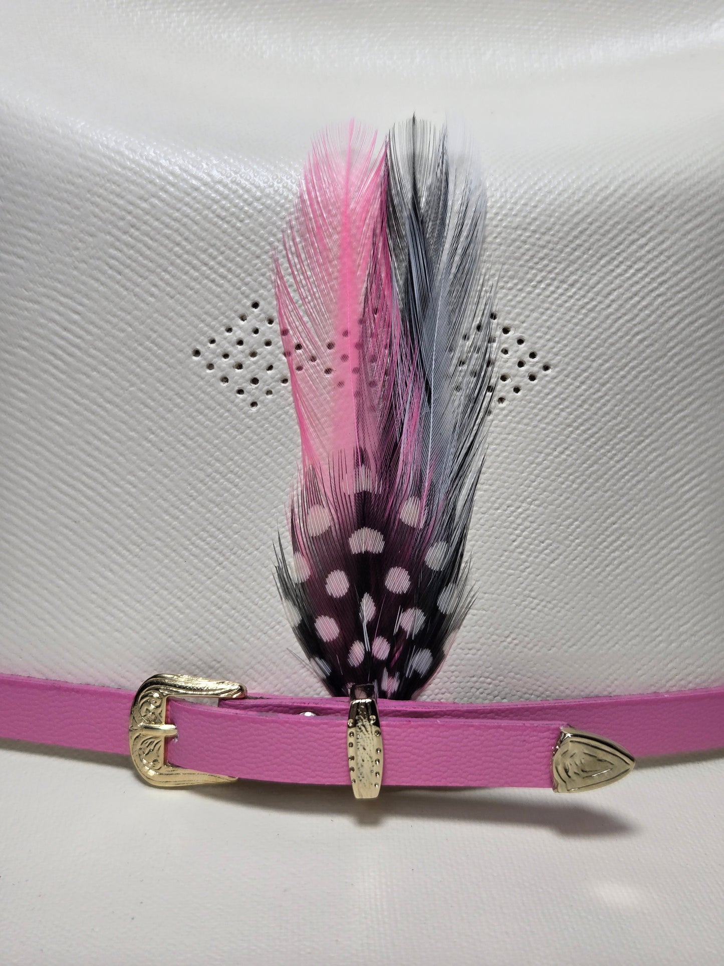 1000x Coquette Sinaloa Telar Sombrero Hat - Guadalupana Pink