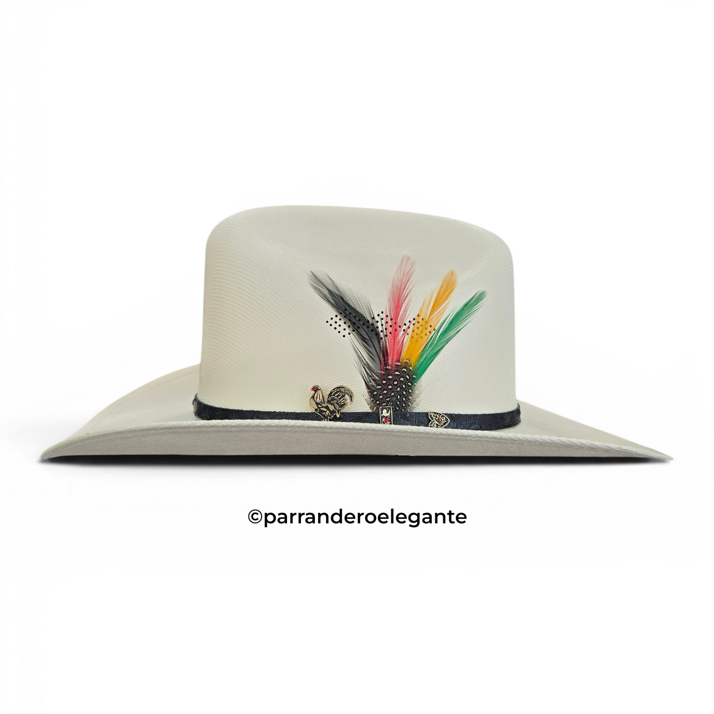 Stone 1000x Chaparral El Gallo Telar Sombrero Hat