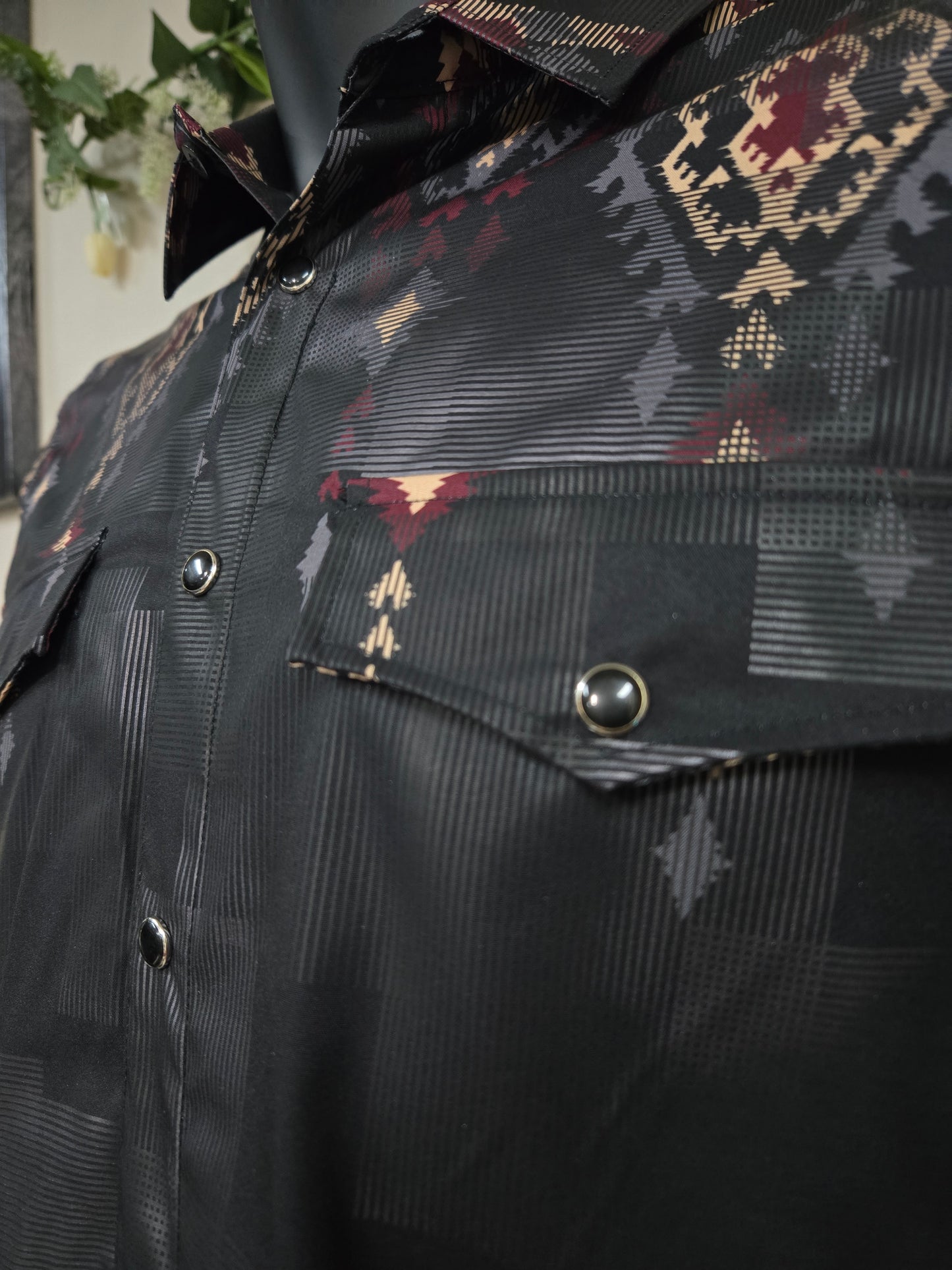 Montero Mens Checkered Long Shirt - MT0466