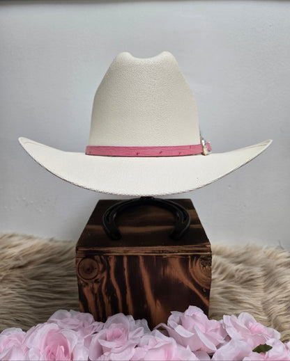 Fresita Nina Sinaloa Sombrero Cowgirl Hat w/ Pink Hatband