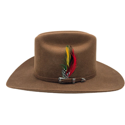 White Diamond 100x Sinaloa Wool Felt Hat - Black, Chocolate