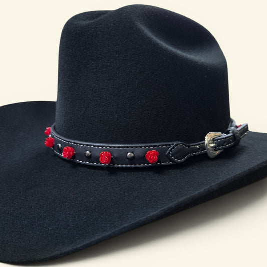 3D Roses Hatband Toquilla de Rosas