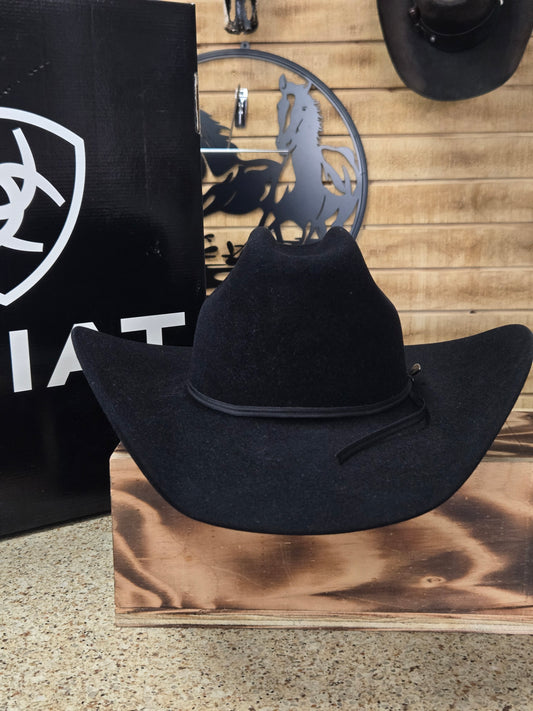 Ariat 6x Rabbit Felt Hat - Black