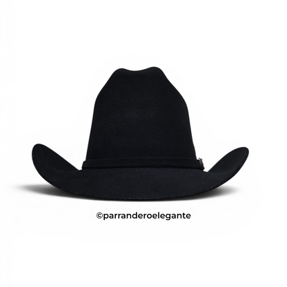 Tombstone 20x El Viejon Texana Wool Felt Hat - Black