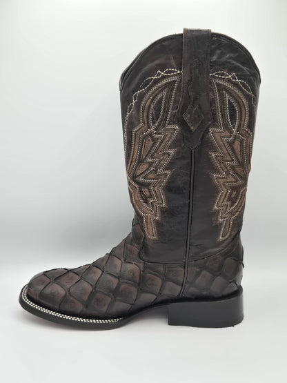 Denver Mens Boot Western Safari - Brown