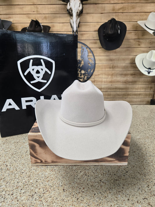 Ariat 10x Beaver & Rabbit Fur Blend Felt Hat -Bone