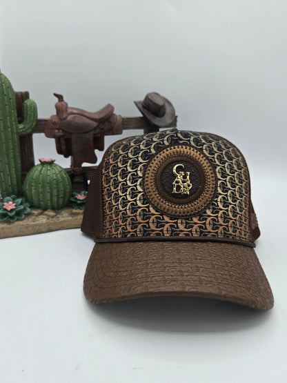 Cuadra  Logo Patch Trucker Hat Gorra