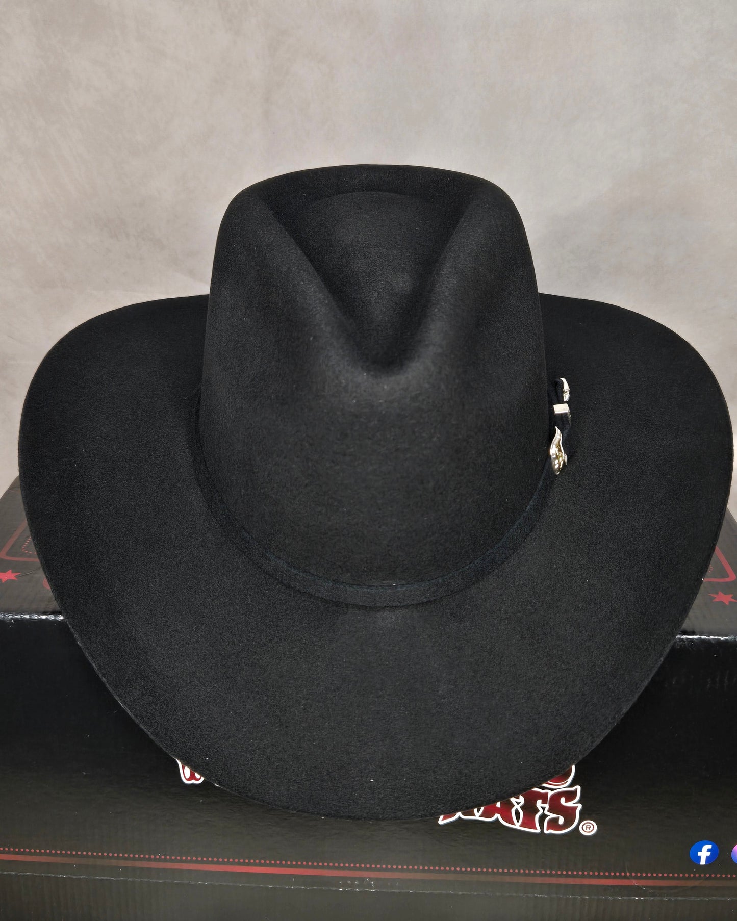 Tennessee Hats 6X Indiana Alta Texana Wool Felt Hat -Black