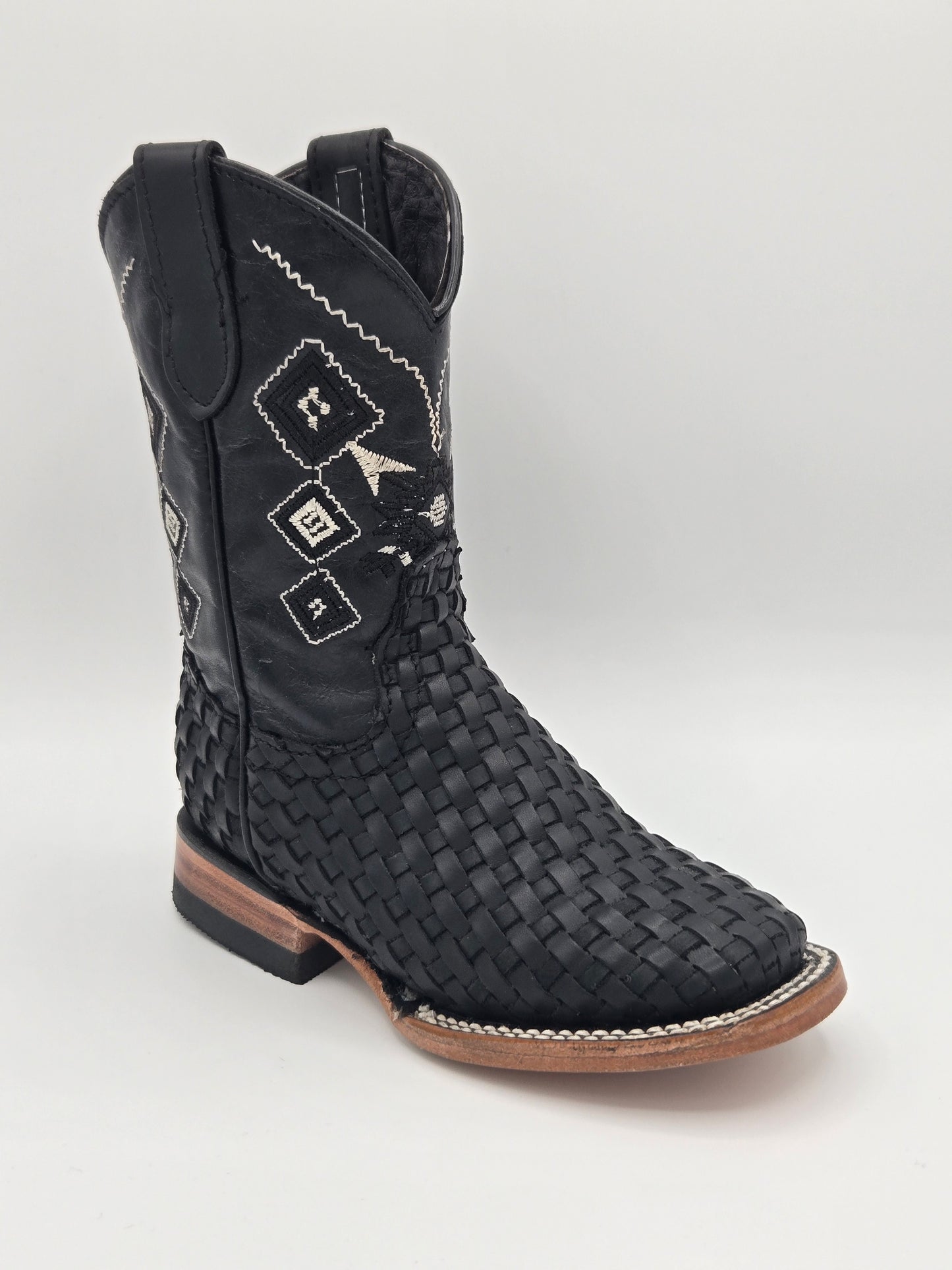 Rockem Kids Woven Boots - Black