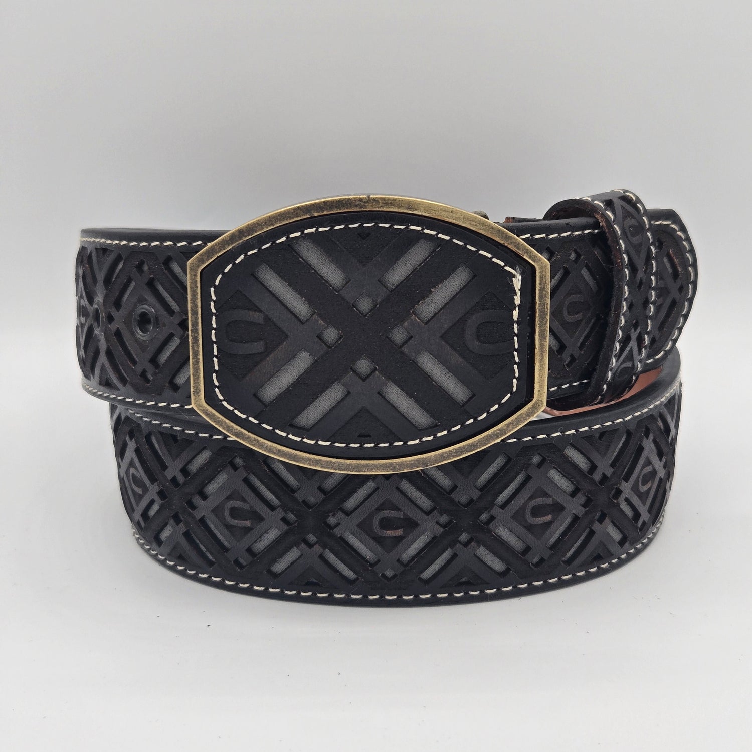 Del Cesar Chiseled X w/ Horse Shoe Design