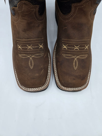 Establo Mens Rodeo Work Boot Bota de Trabajo - Tan Crazy 540